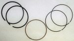 WSM Off Road Piston Rings Piston Rings Honda 450 TRX Foreman 98-04 .5mm Over - 51-227-05