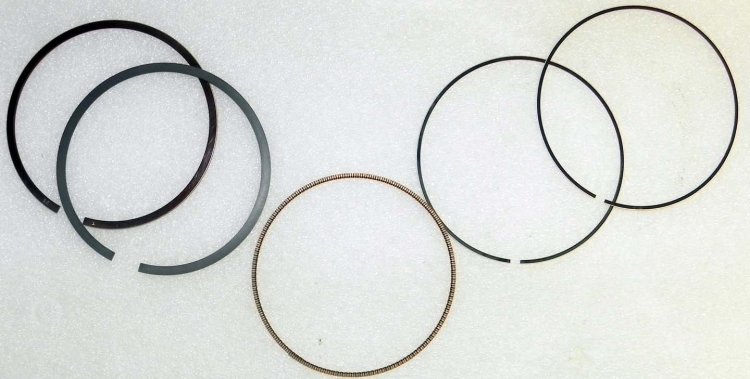 WSM Off Road Piston Rings Piston Rings Honda 400 TRX-EX 99-14 .25mm Over - 51-228-04