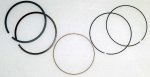 WSM Off Road Piston Rings Piston Rings Honda 400 TRX-EX 99-14 .5mm Over - 51-228-05