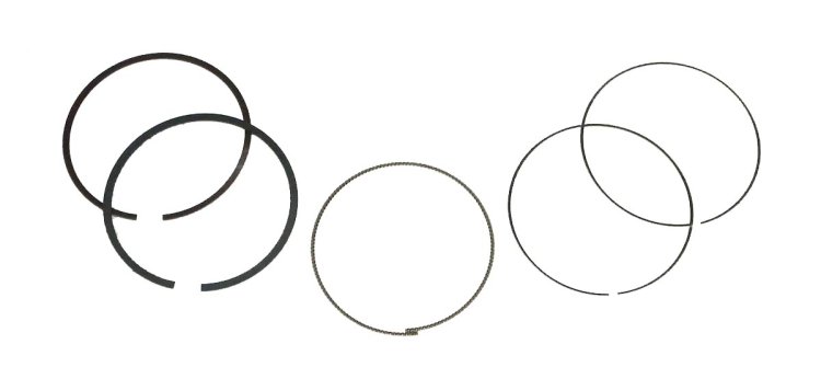 WSM Off Road Piston Rings Piston Rings Honda 400 TRX-EX 99-14 .75mm Over - 51-228-06