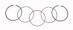 WSM Off Road Piston Rings Piston Rings Honda 400 TRX-FW 04-07 Standard - 51-230