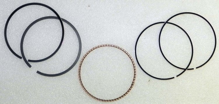 WSM Off Road Piston Rings Piston Rings Kawasaki 220 Bayou 88-02 .75mm Over - 51-250-06