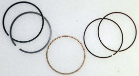 WSM Off Road Piston Rings Piston Rings Kawasaki 220 Bayou 88-02 1mm Over - 51-250-07