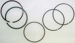 WSM Off Road Piston Rings Piston Rings Kawasaki 300 89-04 .25mm Over - 51-255-04