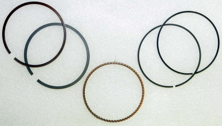 WSM Off Road Piston Rings Piston Rings Kawasaki 300 89-04 1mm Over - 51-255-07