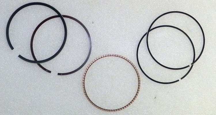 WSM Off Road Piston Rings Piston Rings Suzuki 230 / 250 LT / LT-F 85-02 1mm Over - 51-400-07
