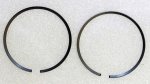 WSM Off Road Piston Rings Piston Rings Yamaha 350 Banshee 87-06 .75mm Over - 51-520-06