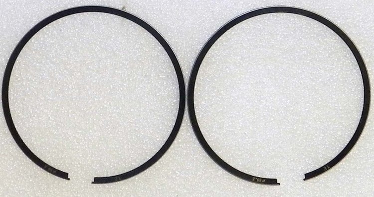 WSM Off Road Piston Rings Piston Rings Yamaha 350 Banshee 87-06 For 69.5mm Piston - 51-520-695