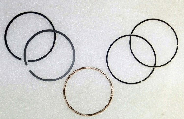 WSM Off Road Piston Rings Piston Rings Yamaha 250 92-09 .5mm Over - 51-535-05