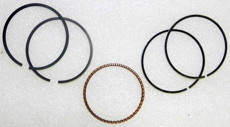 WSM Off Road Piston Rings Piston Rings Yamaha 80 86-08 .5mm Over - 51-536-05