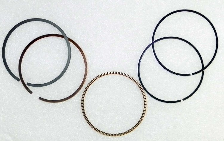WSM Off Road Piston Rings Piston Rings Yamaha 200 YFM 85-89 .25mm Over - 51-537-04