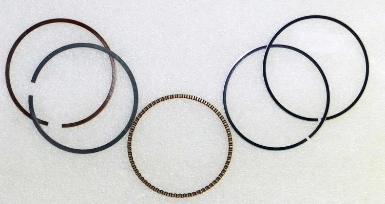 WSM Off Road Piston Rings Piston Rings Yamaha 200 YFM 85-89 1mm Over - 51-537-07