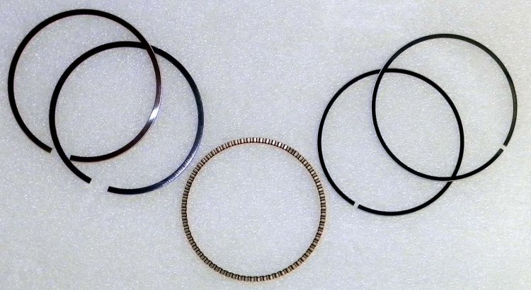 WSM Off Road Piston Rings Piston Rings Yamaha 225 YFM 86-88 .5mm Over - 51-538-05