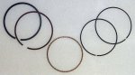 WSM Off Road Piston Rings Piston Rings Yamaha 400 Grizzly / Kodiak 00-08 .5mm Over - 51-543-05