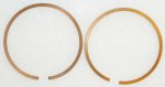 WSM Off Road Piston Rings Piston Rings Suzuki 500 Quadracer 87-90 .25mm Over - 51-605-04