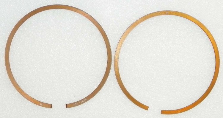 WSM Off Road Piston Rings Piston Rings Suzuki 500 Quadracer 87-90 .25mm Over - 51-605-04