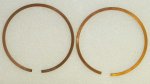 WSM Off Road Piston Rings Piston Rings Suzuki 500 Quadracer 87-90 .5mm Over - 51-605-05