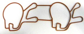 WSM MAR Gaskets & Orings O-Ring Intake Johnson / Evinrude 90 - 115 Hp 60 Degree 95-06 - 515-38 WSM MAR Gaskets & Orings O-Ring Intake Johnson / Evinrude 90 - 115 Hp 60 Degree 95-06 - 515-38