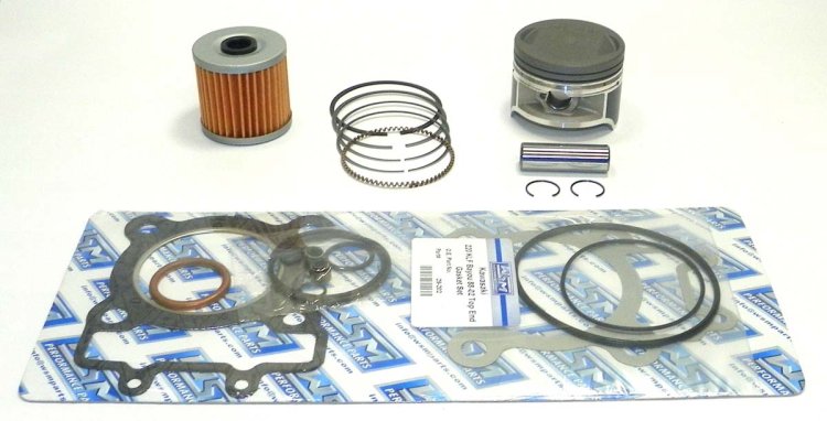 WSM Off Road Engine Rebuild Kits Top End Rebuild Kit Kawasaki 220 Bayou 88-02 Standard - 54-250-10