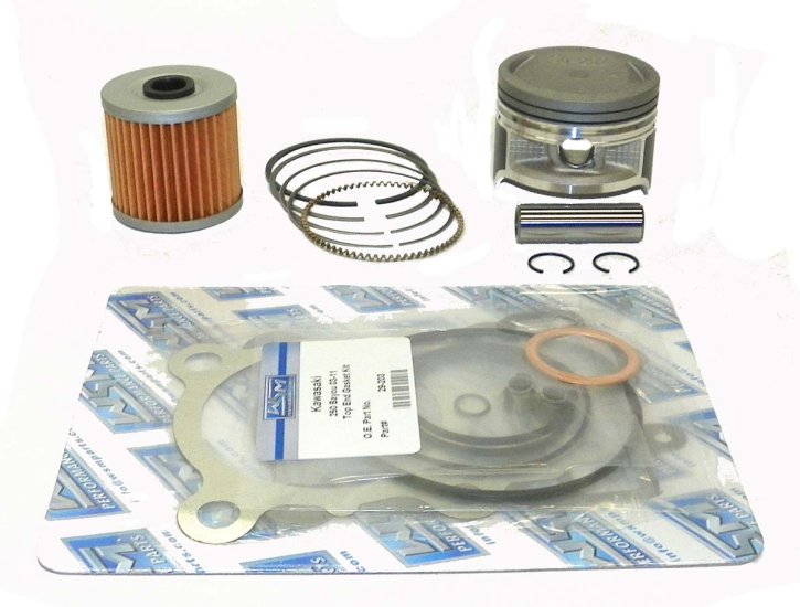 WSM Off Road Engine Rebuild Kits Top End Rebuild Kit Kawasaki 250 Bayou 03-11 Standard - 54-252-10