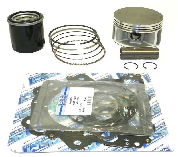 WSM Off Road Engine Rebuild Kits Top End Rebuild Kit Yamaha 660 Grizzly / Raptor / Rhino 01-07 Standard - 54-544-10