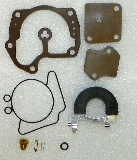 WSM MAR Carb Kits Carburetor Kit Johnson / Evinrude 120 - 300 Hp Looper With Float - 600-36