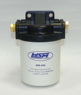 WSM MAR Fuel Water Separators Fuel / Water Separator Kit Mercury / Yamaha 10 Micron 3/8 npt - 600-442-01K WSM MAR Fuel Water Separators Fuel / Water Separator Kit Mercury / Yamaha 10 Micron 3/8 npt - 600-442-01K