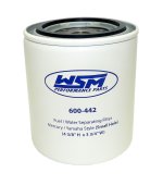 WSM MAR Fuel Water Separators Fuel / Water Separator Mercury / Mariner / Mercruiser / Yamaha Long Filter 10 Micron - 600-442