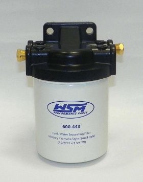 WSM MAR Fuel Water Separators Fuel / Water Separator Kit Mercury / Yamaha 21 Micron 1/4 npt - 600-443K WSM MAR Fuel Water Separators Fuel / Water Separator Kit Mercury / Yamaha 21 Micron 1/4 npt - 600-443K