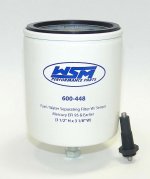 WSM MAR Fuel Water Separators Fuel / Water Separator Mercury / Mariner 150 - 250 Hp 10 Micron w/ Electric Sensor - 600-448