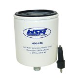 WSM MAR Fuel Water Separators Fuel / Water Separator Mercury / Mariner 110 - 300 Hp 10 Micron w/ Electric Sensor - 600-450