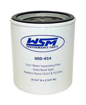 WSM MAR Fuel Water Separators Fuel / Water Separator Mercury / Honda / Suzuki / Yamaha 135 - 350 Hp Drain Bowl Type - 600-454 WSM MAR Fuel Water Separators Fuel / Water Separator Mercury / Honda / Suzuki / Yamaha 135 - 350 Hp Drain Bowl Type - 600-454