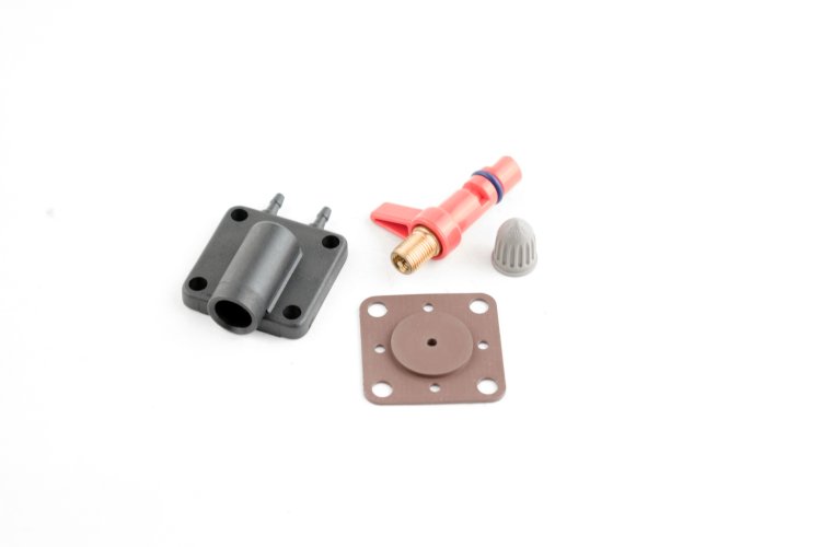 WSM MAR Fuel Primer Solenoid Kit Johnson / Evinrude 20 - 300 Hp 80-94 - 600-500K
