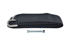 WSM Trailer Parts Trailer Winch Strap 2'' x 12' w/ Stainless Hook - 650-154 WSM Trailer Parts Trailer Winch Strap 2'' x 12' w/ Stainless Hook - 650-154