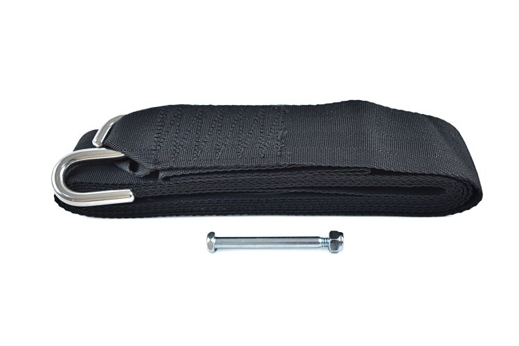 WSM Trailer Parts Trailer Winch Strap 2'' x 12' w/ Stainless Hook - 650-154