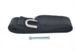 WSM Trailer Parts Trailer Winch Strap 2'' x 15' w/ Stainless Hook - 650-155