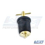 WSM Deck & Hull Drain Plug 1'' Brass Twist Type - 650-285
