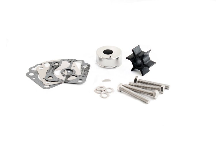 WSM MAR Water Impeller Parts Water Pump Service Kit Mercury / Mariner / Nissan / Tohatsu 40 / 50 Hp 3 Cyl - 725-355-01