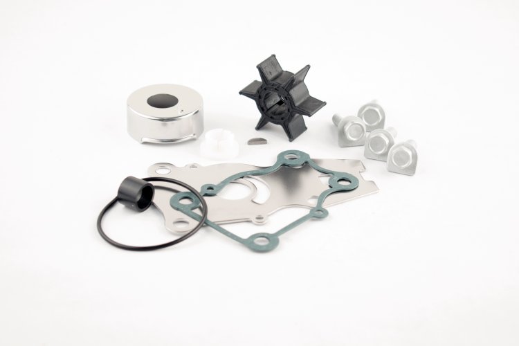 WSM MAR Water Impeller Parts Water Pump Service Kit Yamaha 25 - 40 Hp 4-Stroke 00-21 - 725-415-02