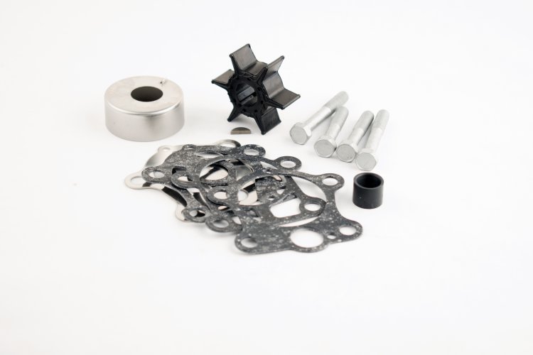 WSM MAR Water Impeller Parts Water Pump Service Kit Yamaha 40 / 50 Hp 3 Cylinder 84-91 - 725-415