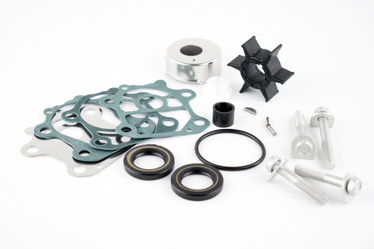 WSM MAR Water Impeller Parts Water Pump Service Kit Yamaha 70 Hp 4-Stroke 11-22 - 725-420-03