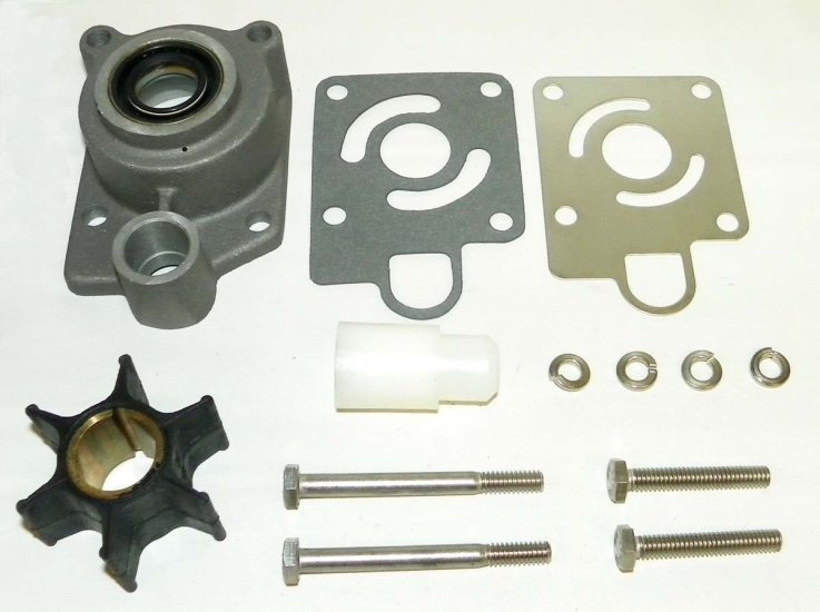 WSM MAR Water Impeller Parts Water Pump Kit Complete Chrysler / Force 75 - 140 Hp - 750-115