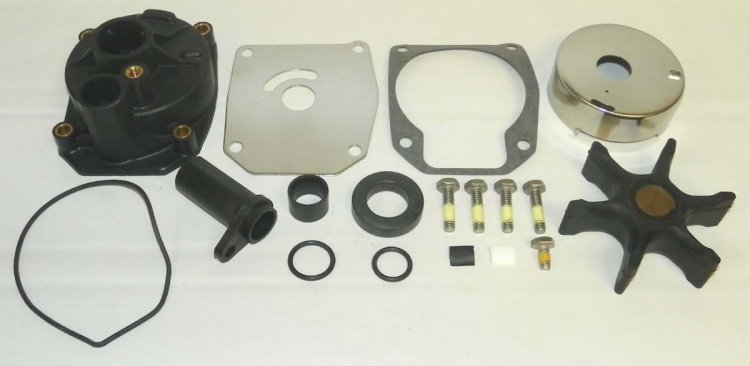 WSM MAR Water Impeller Parts Water Pump Kit Complete Johnson / Evinrude 40 - 70 Hp Looper - 750-251