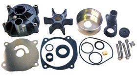 WSM MAR Water Impeller Parts Water Pump Kit Complete Johnson / Evinrude 85 - 300 Hp - 750-255