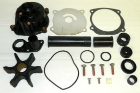 WSM MAR Water Impeller Parts Water Pump Kit Complete Johnson / Evinrude 90 - 300 Hp - 750-256
