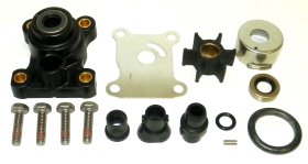 WSM MAR Water Impeller Parts Water Pump Kit Complete Johnson / Evinrude 8 - 15 Hp - 750-290
