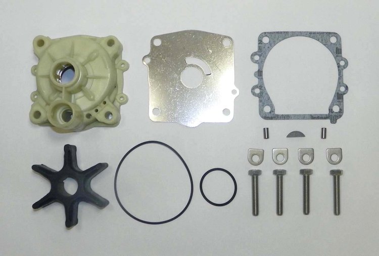 WSM MAR Water Impeller Parts Water Pump Kit Complete Yamaha 115 / 130 Hp 93-09 - 750-431