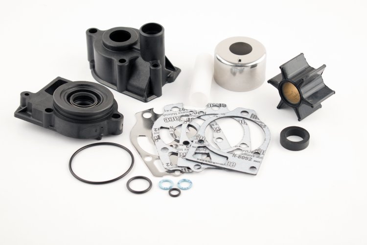 WSM MAR Water Impeller Parts Water Pump Kit Complete Mercruiser Alpha One - 755-110