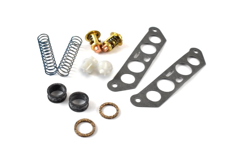 WSM MAR Thermostats Thermostat Kit Johnson / Evinrude 65 - 115 Hp V4 CrossFlow 86-97 - 780-135