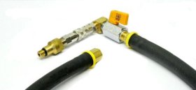 WSM MAR Tools Gearcase Filler Hose Quick Disconnect - 995-105